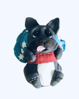 Pies buldog francuski 3D  do 20 porcji
