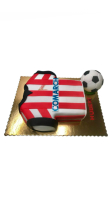 Tort 2D koszulka Cracovia z piłką