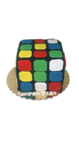 Tort 3D kostka rubika  do 20 porcji