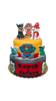 Tort dwupiętrowy Psi Patrol  do 30 porcji