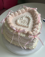 Tort serce Lambeth kokardki 