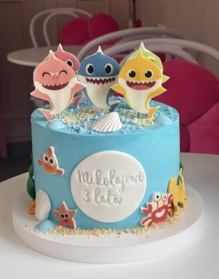 Tort Baby shark