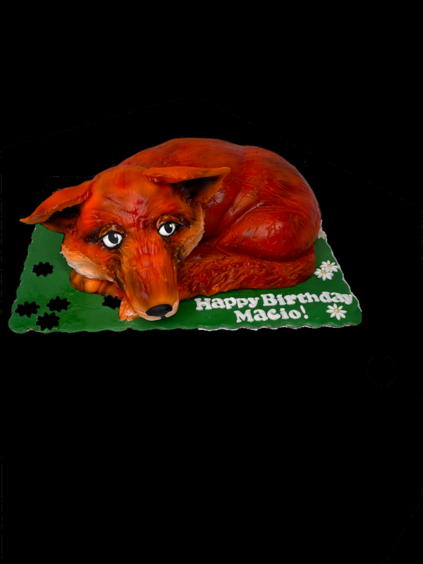 Tort lis 3D do 20 porcji