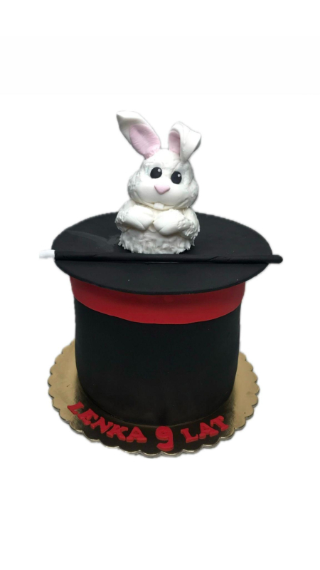 Tort Króliczek w cylindrze