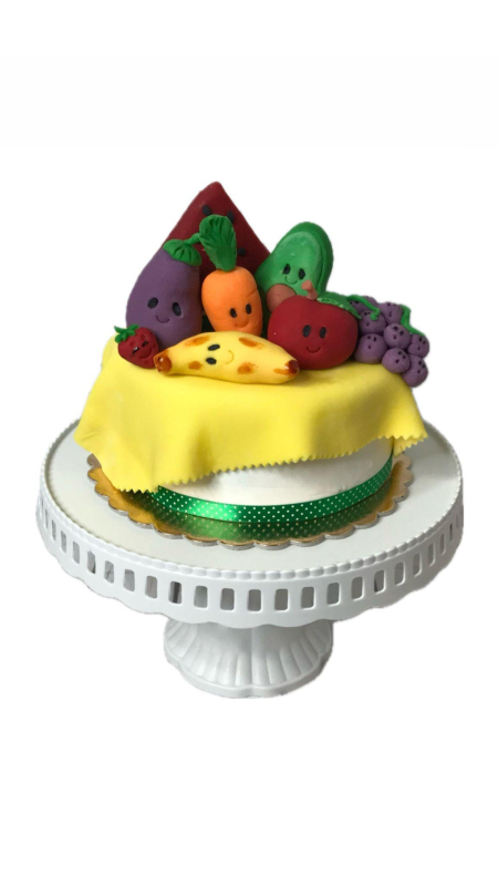 Tort z owocami