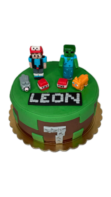 Tort Minecraft Vito i Zombie