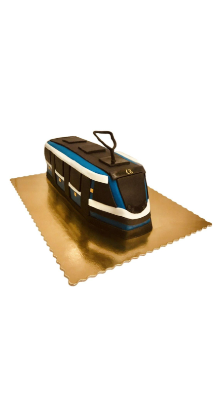Tort 3D tramwaj  do 20 porcji