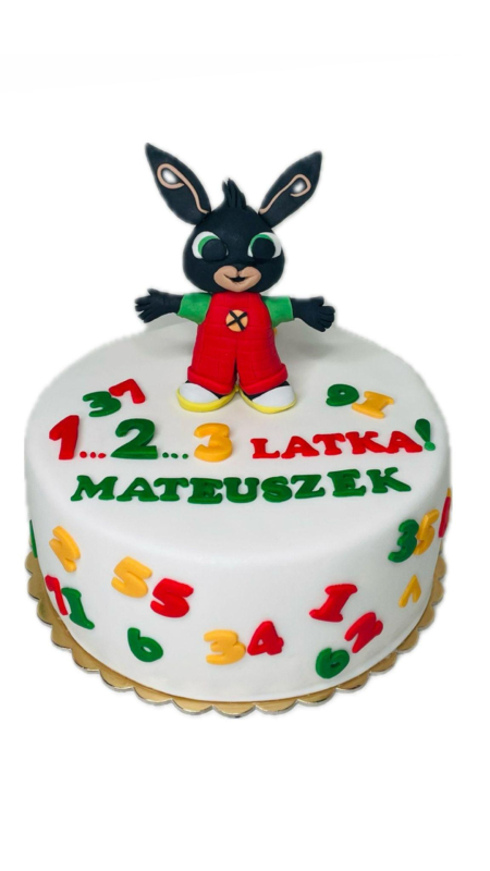 Tort Króliczek Bing