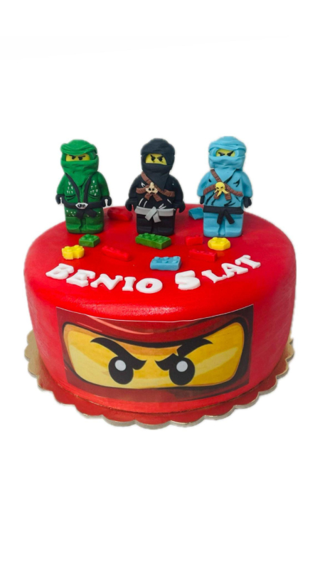 Tort dla chłopca Lego Ninjago