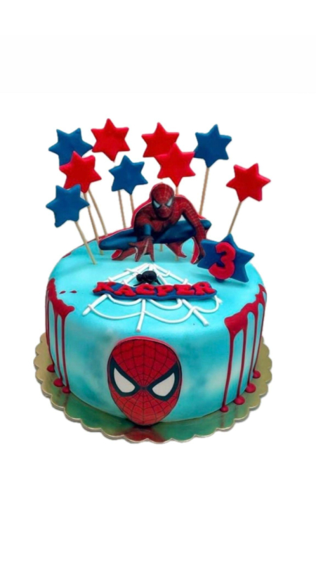 Tort dla chłopca Spiderman