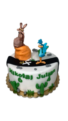 Tort Kojot i Struś Pędziwiatr