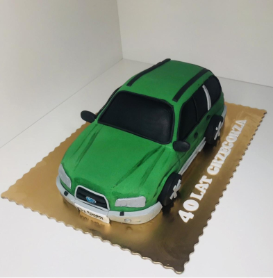 Tort 3D samochód  do 20 porcji