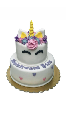 Tort dwupiętrowy Jednorożec  do 30 porcji
