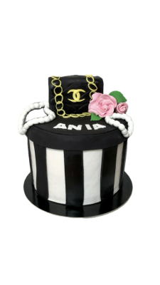 Tort dla kobiety z torebką