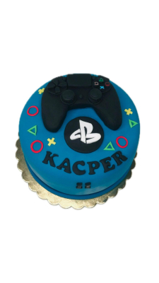 Tort Play Station dla chłopca